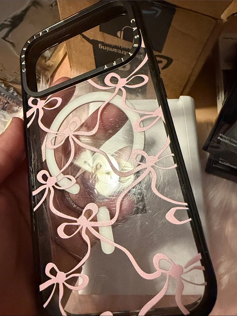 Casetify iPhone 17 Pro Max case used